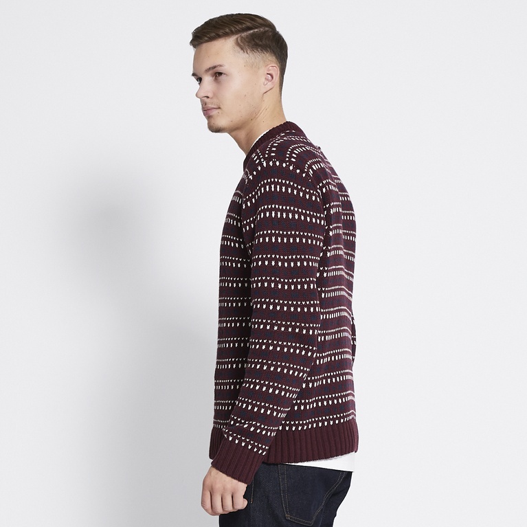 Pattern knit sweater "Felize"